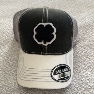 Black clover hat